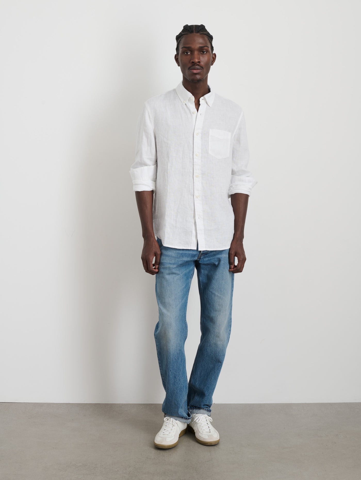 Mill Shirt In Linen