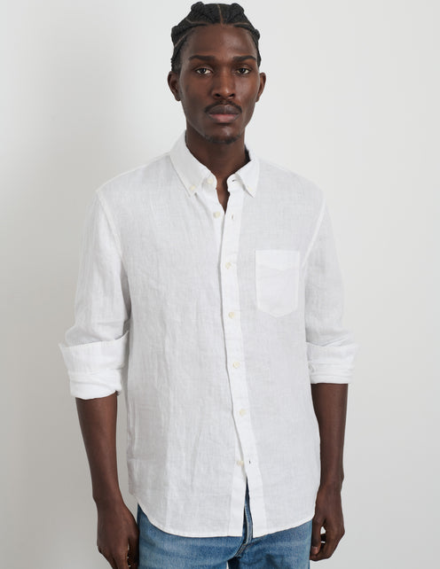 Mill Shirt In Linen