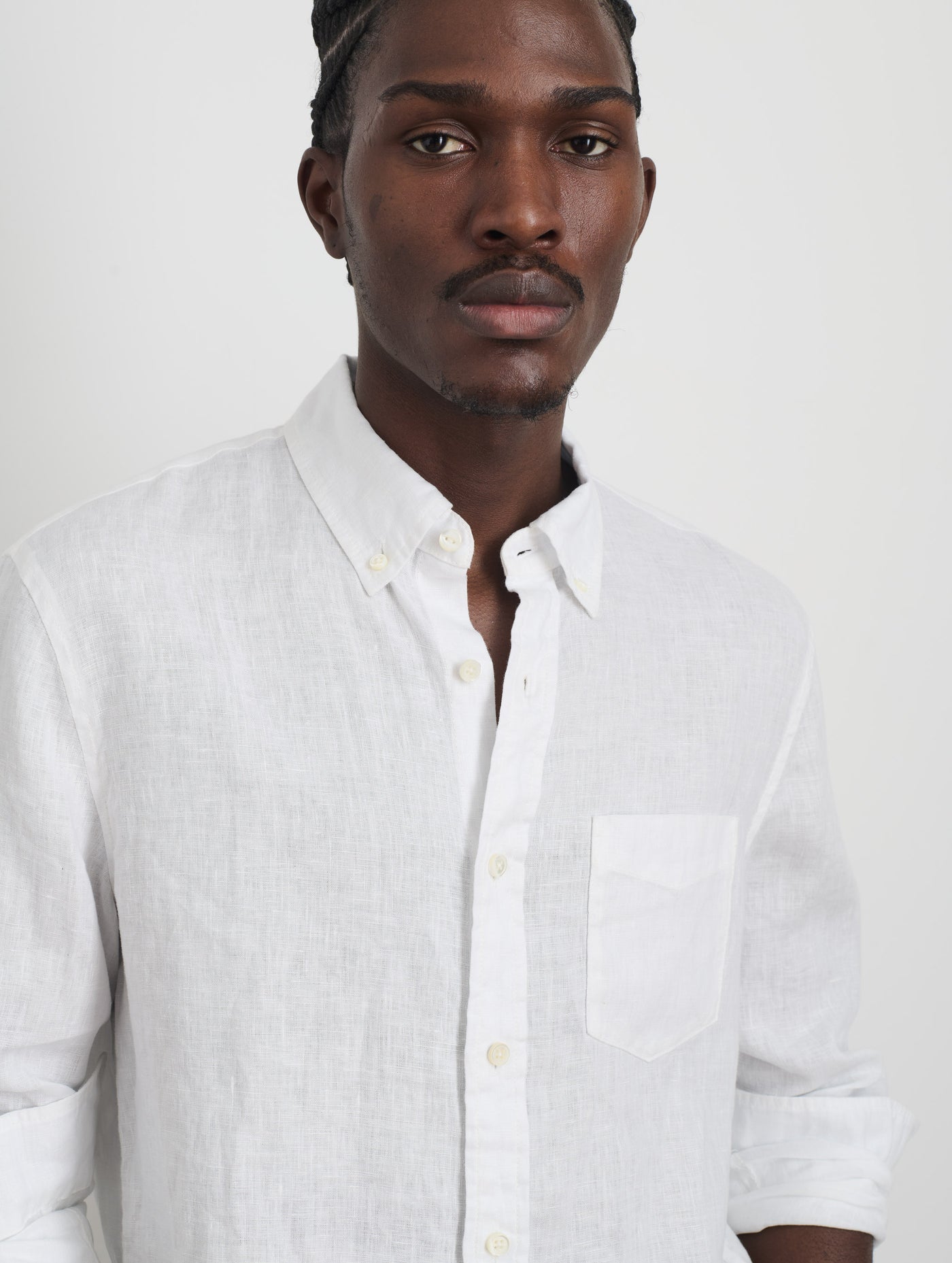 Mill Shirt In Linen