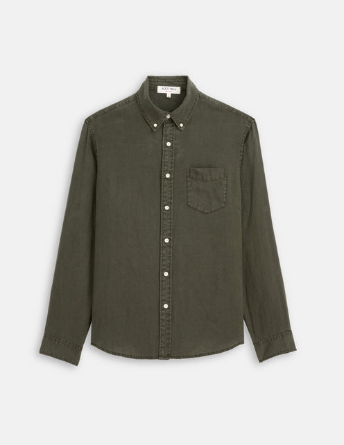 Mill Shirt In Linen