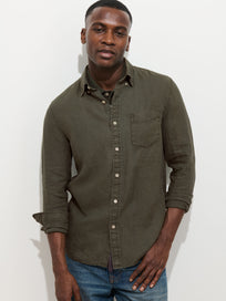 Mill Shirt In Linen