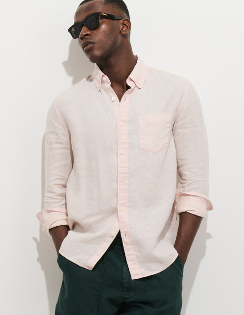 Mill Shirt In Linen