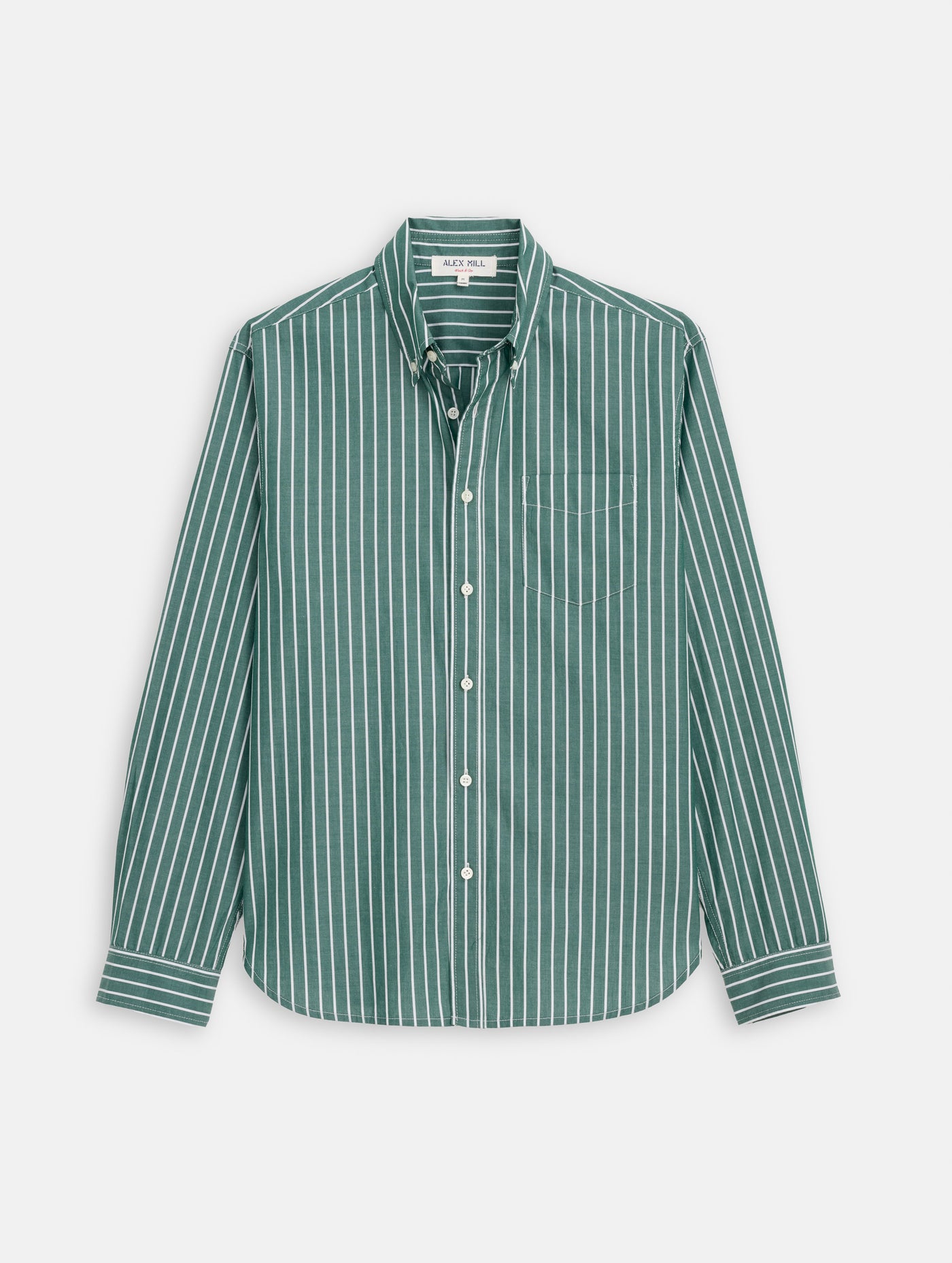 Mill Shirt In Thin Stripe