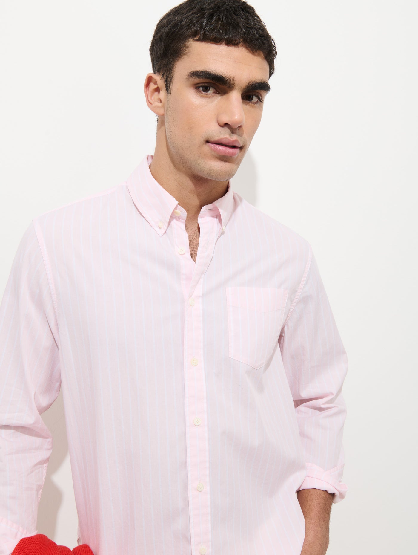 Mill Shirt In Thin Stripe