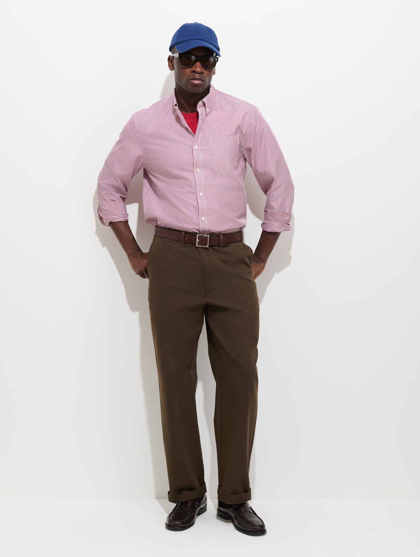 Mill Striped Shirt in Thomas Mason