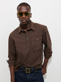 Clint Popover in Cotton Poplin