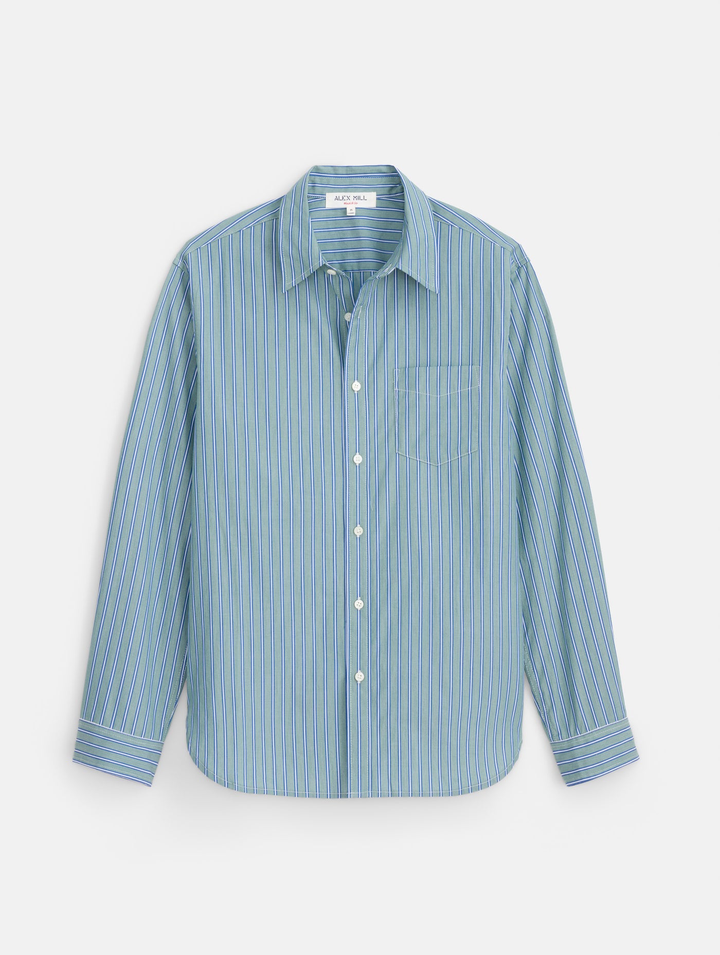 Mill Dress Shirt In Eoe Stripe