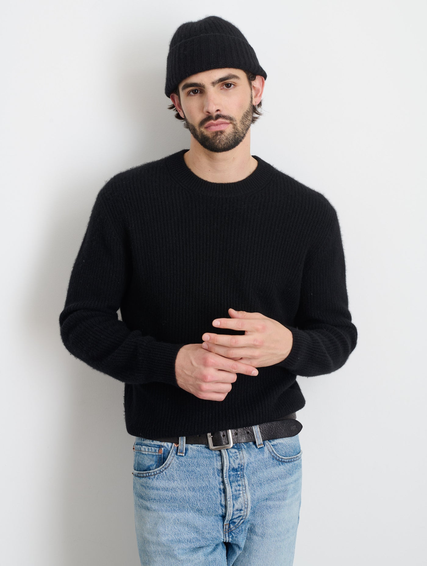 Jordan Sweater In Washed Cashmere