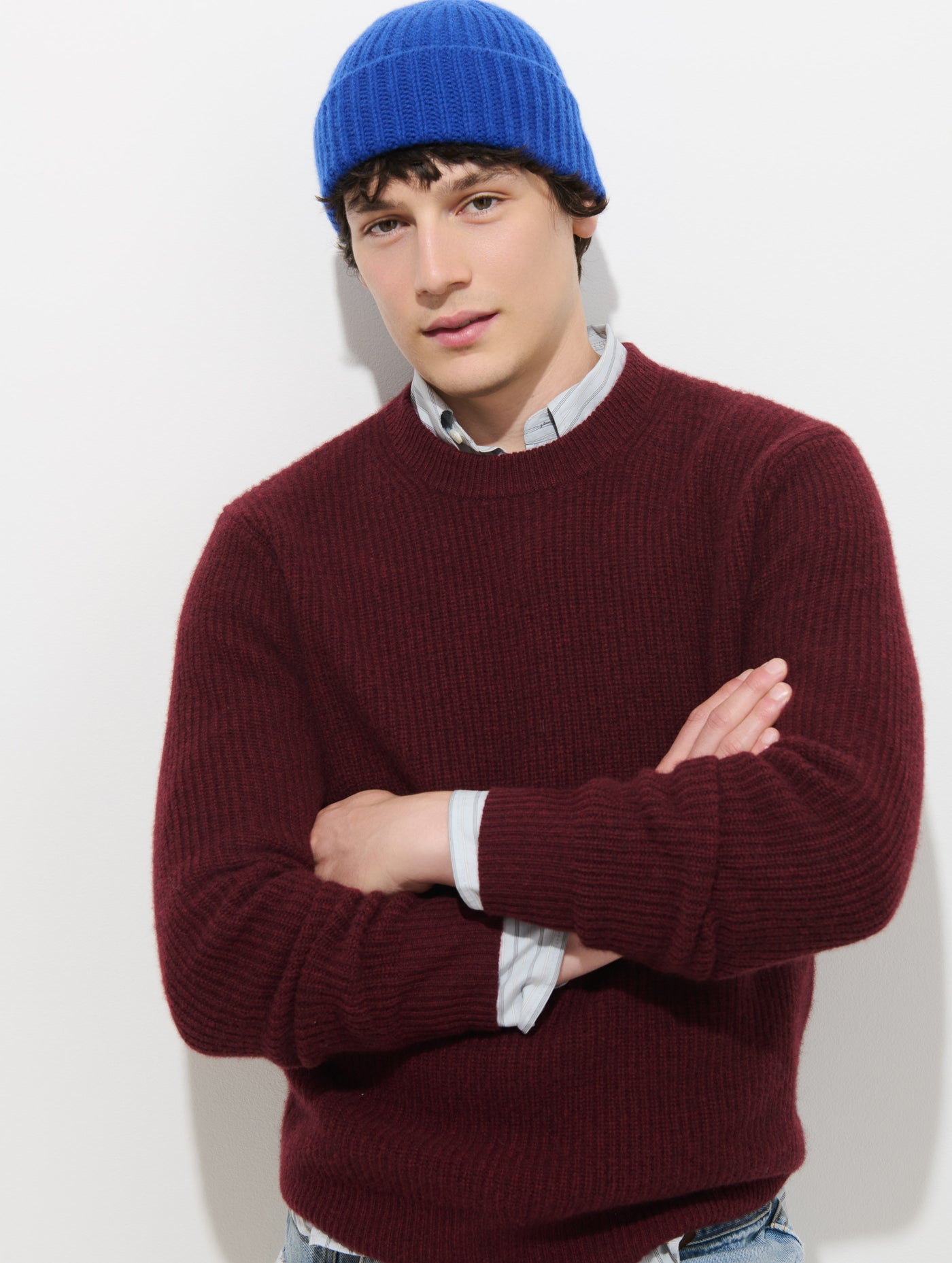 Jordan Sweater In Washed Cashmere