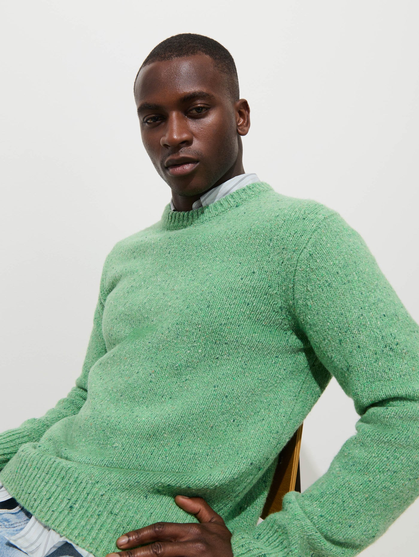 Donegal Crewneck Sweater