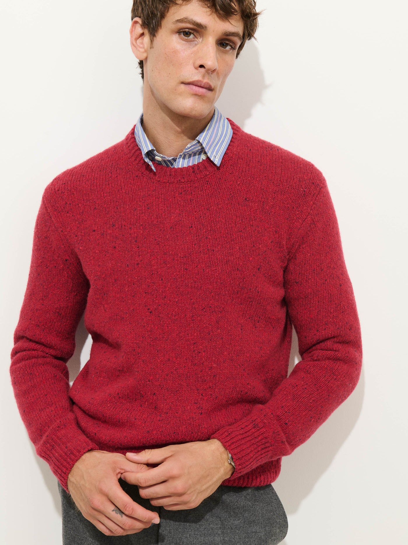Donegal Crewneck Sweater