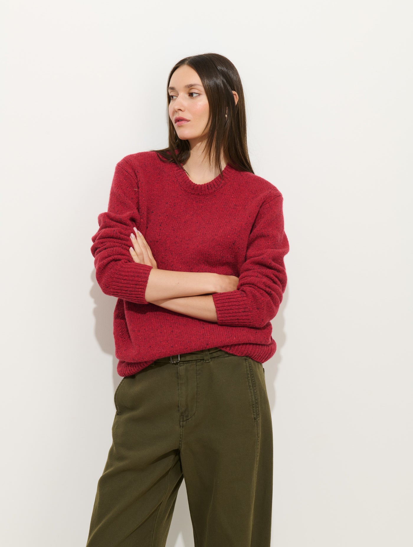 Donegal Crewneck Sweater