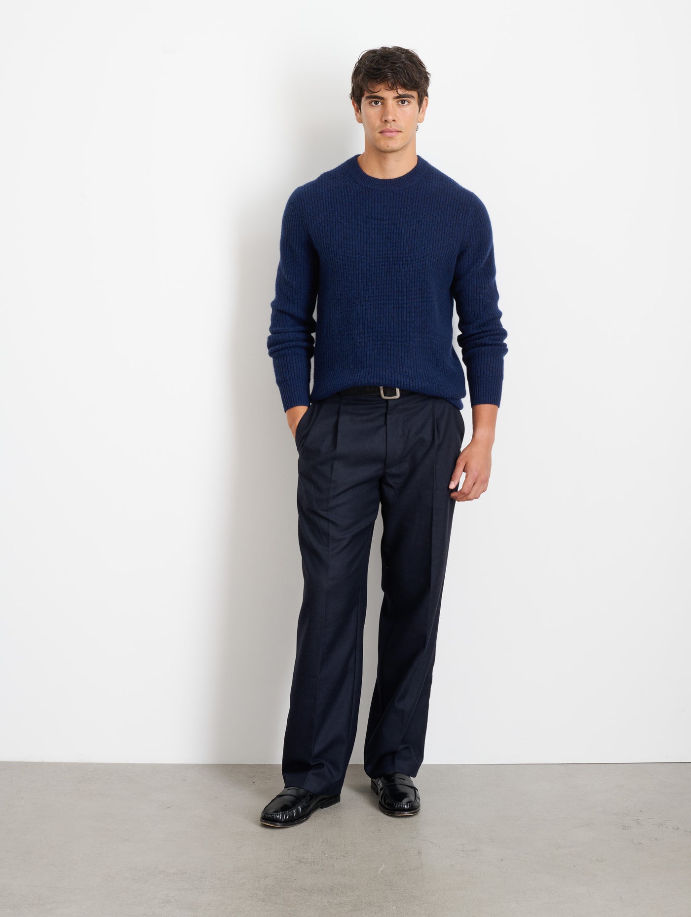 Jordan Sweater in Washed Cashmere