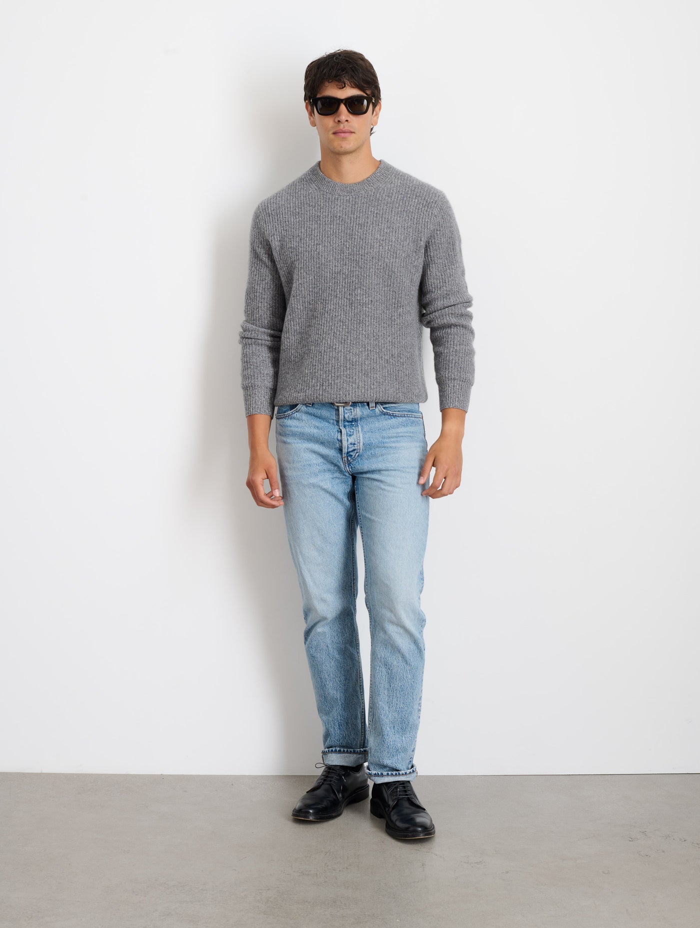 Jordan Sweater in Washed Cashmere