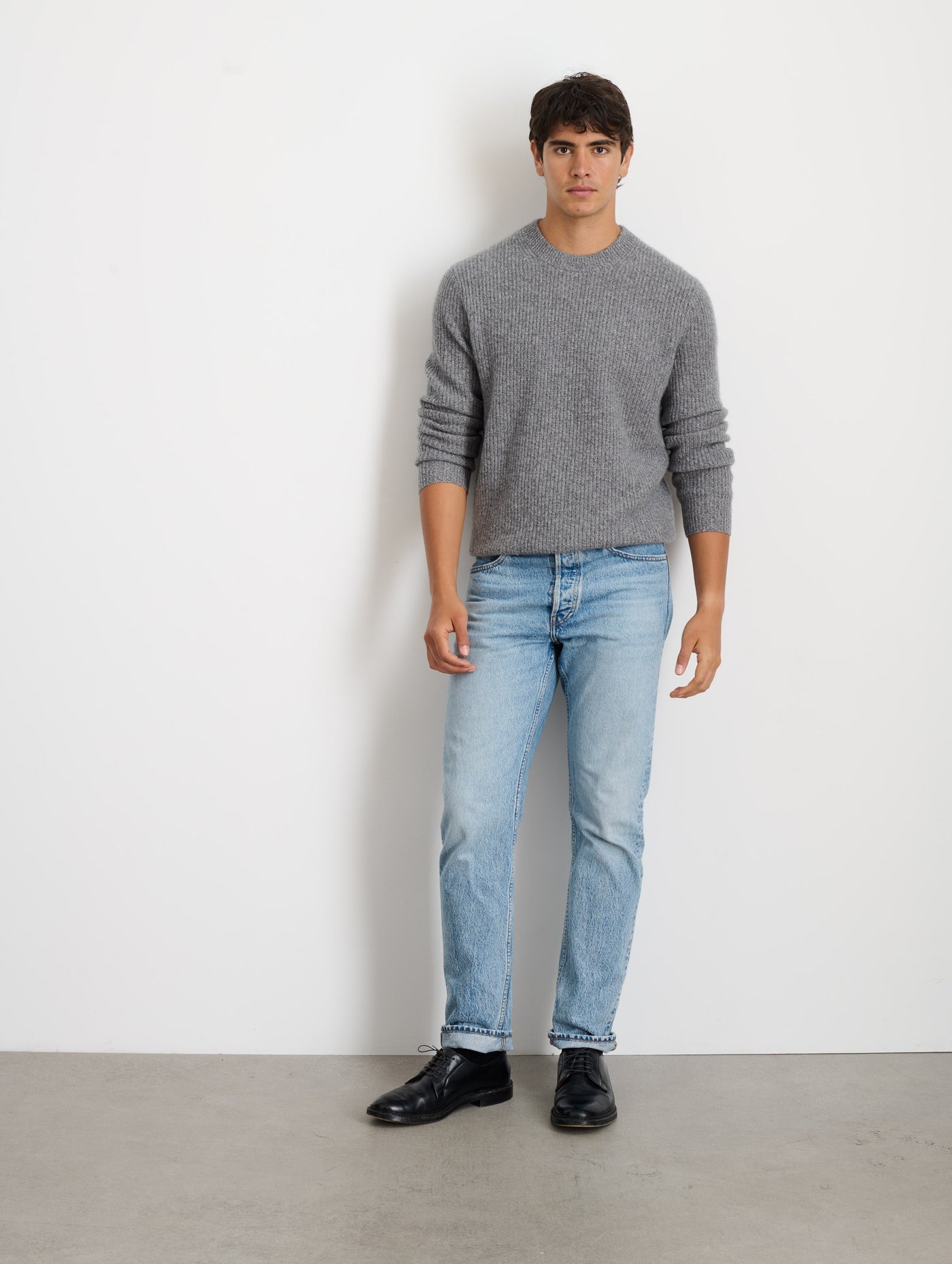Jordan Sweater in Washed Cashmere
