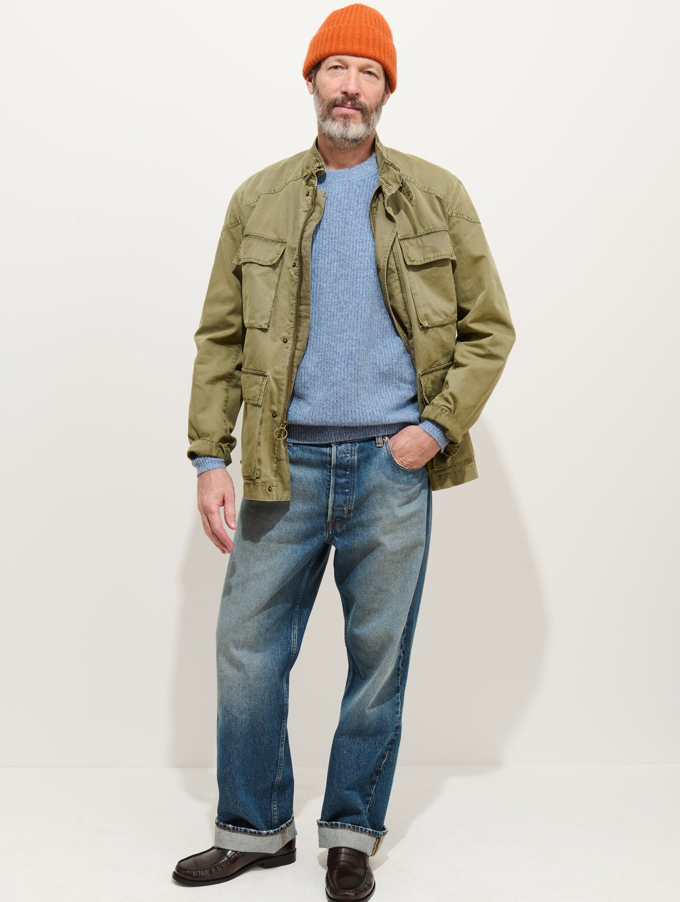 Jordan Sweater in Washed Cashmere