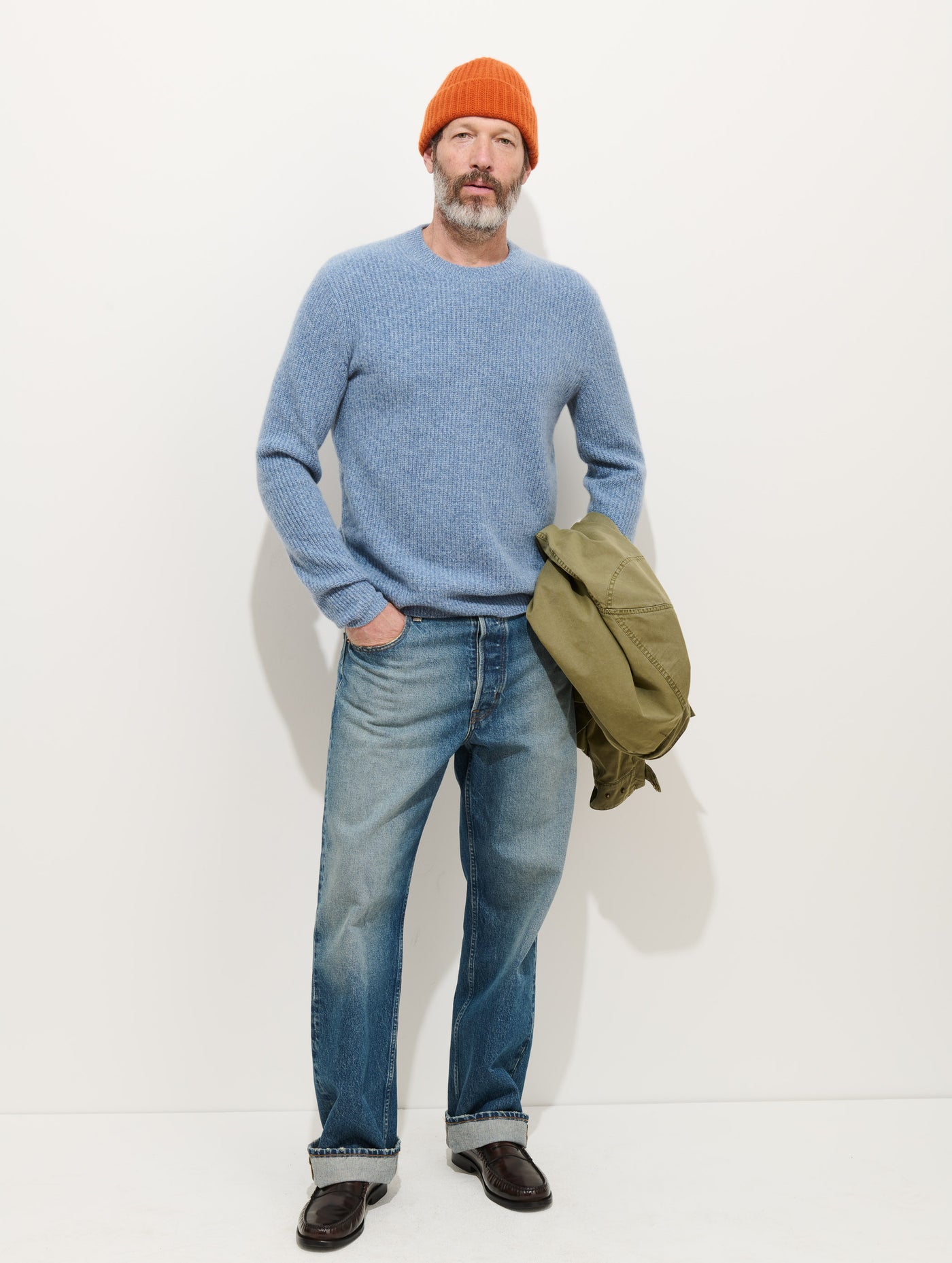 Jordan Sweater in Washed Cashmere