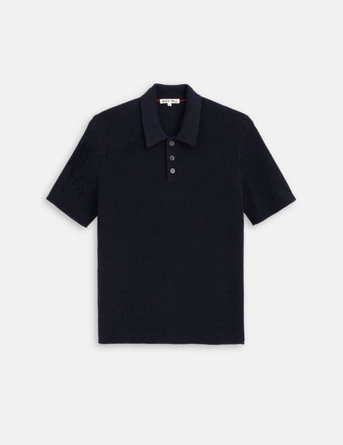 Eastwood Polo In Cotton Linen