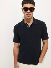 Eastwood Polo In Cotton Linen