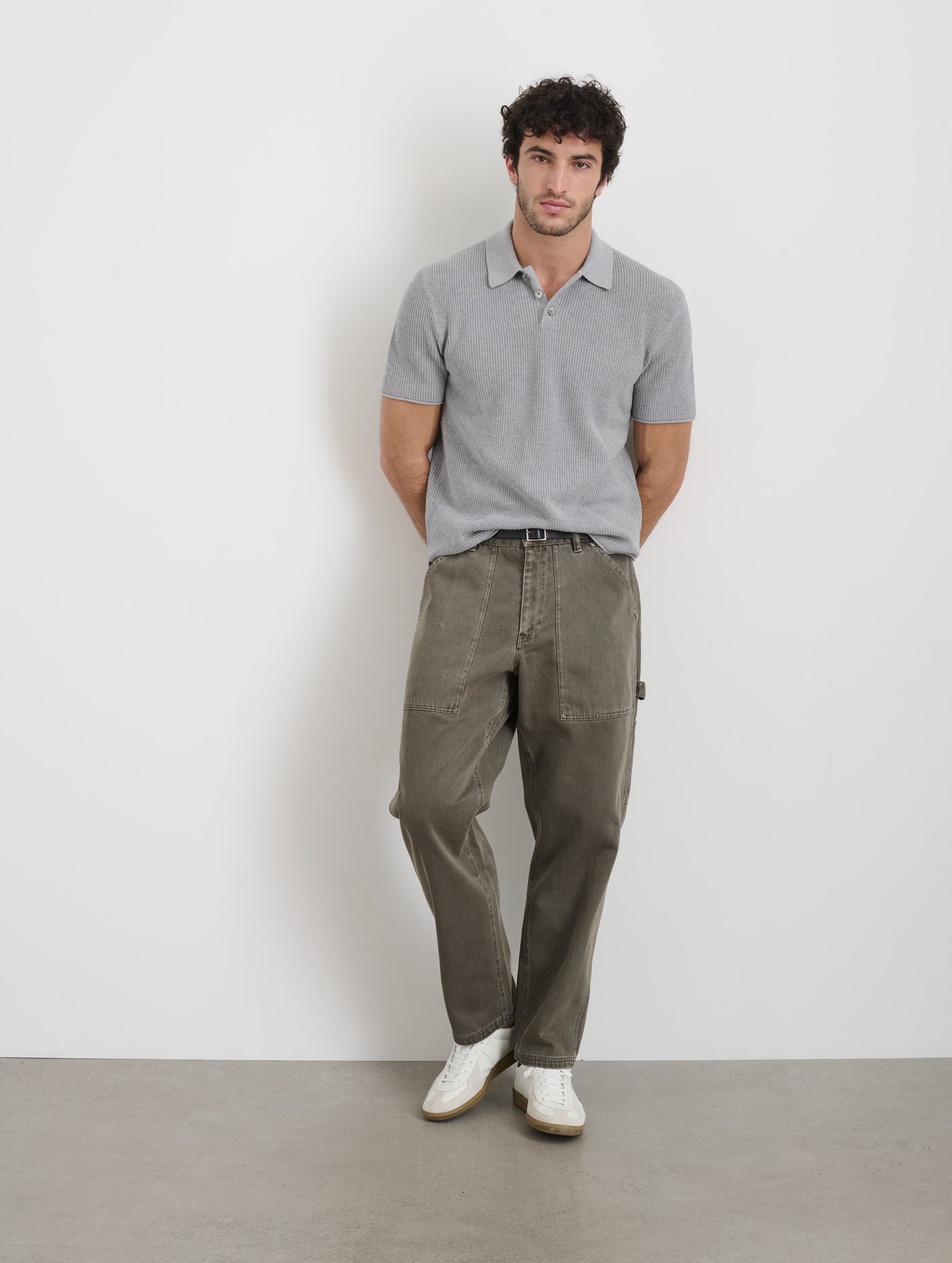 Eastwood Polo In Cotton Linen