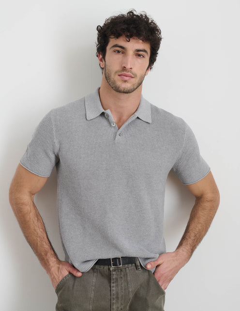 Eastwood Polo In Cotton Linen