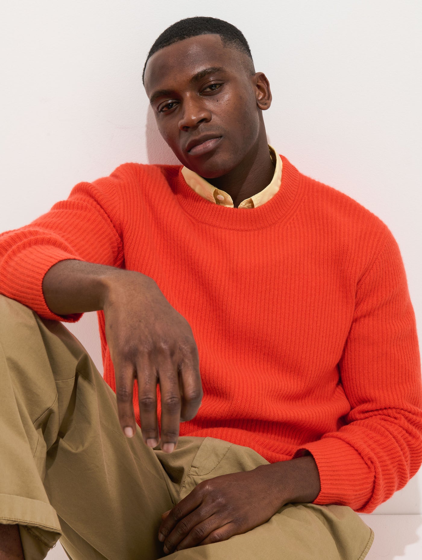 Jordan Sweater In Lightweight Cashmere