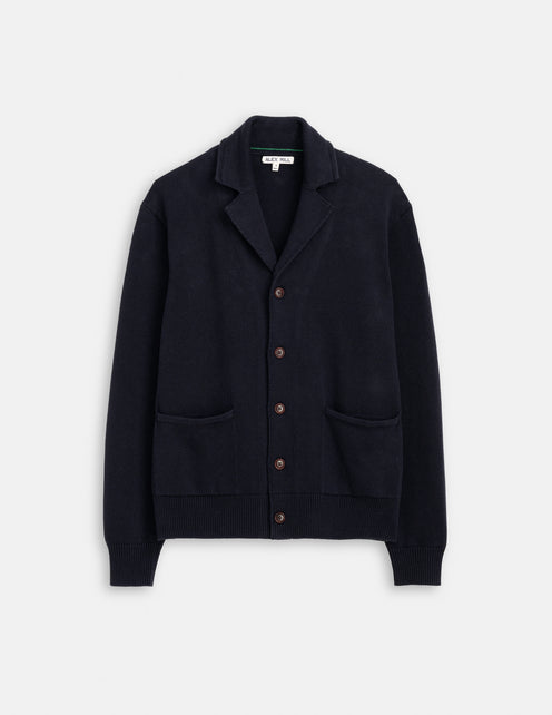 Alain Blazer In Cotton Linen