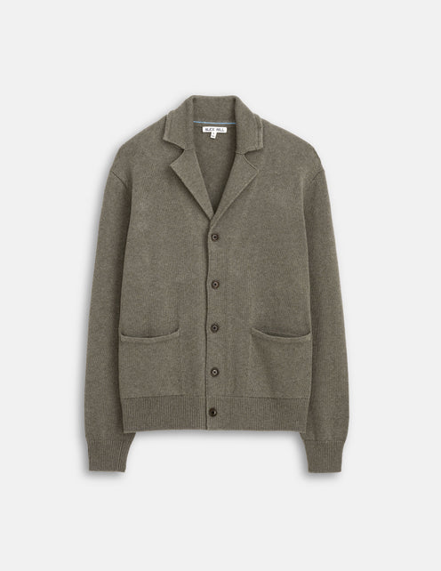 Alain Blazer In Cotton Linen