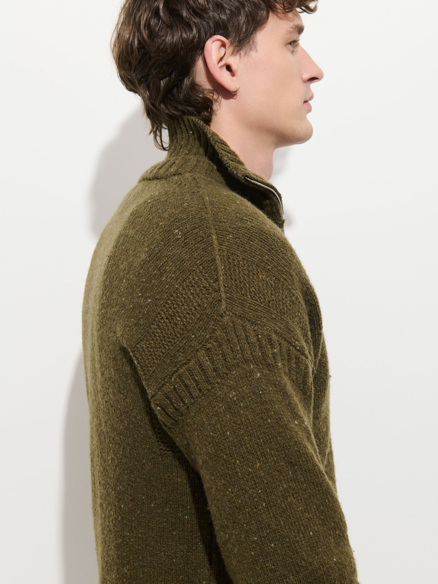 Phillip Donegal Sweater in Merino Wool