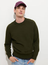 The Winston Crewneck Sweater in Wool