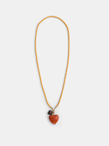 Roxanne Assoulin Long Happy Cord Charm Necklace