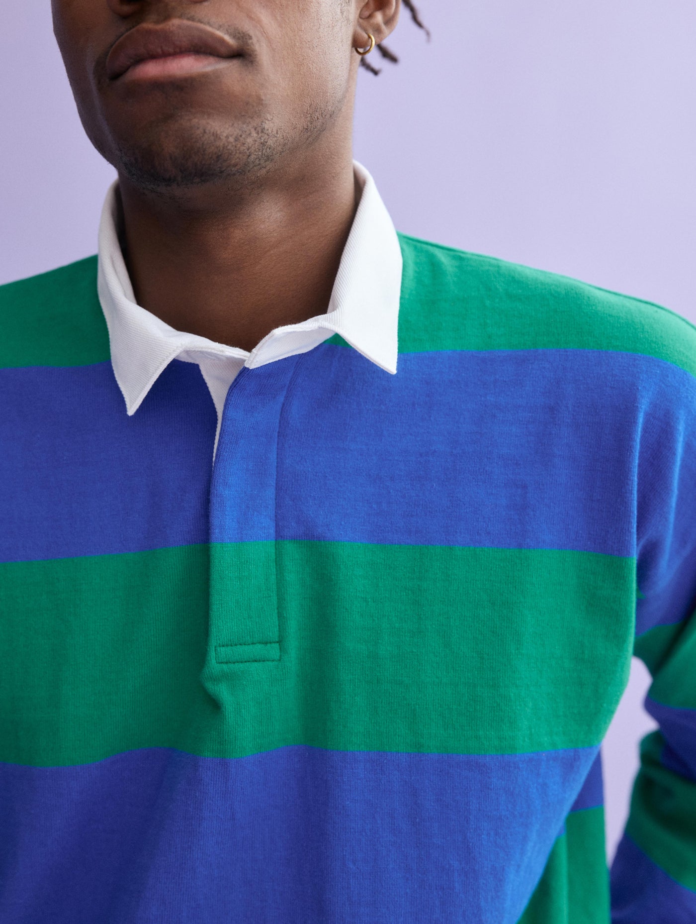 J.Press x Alex Mill Rugby Striped Shirt In Cotton