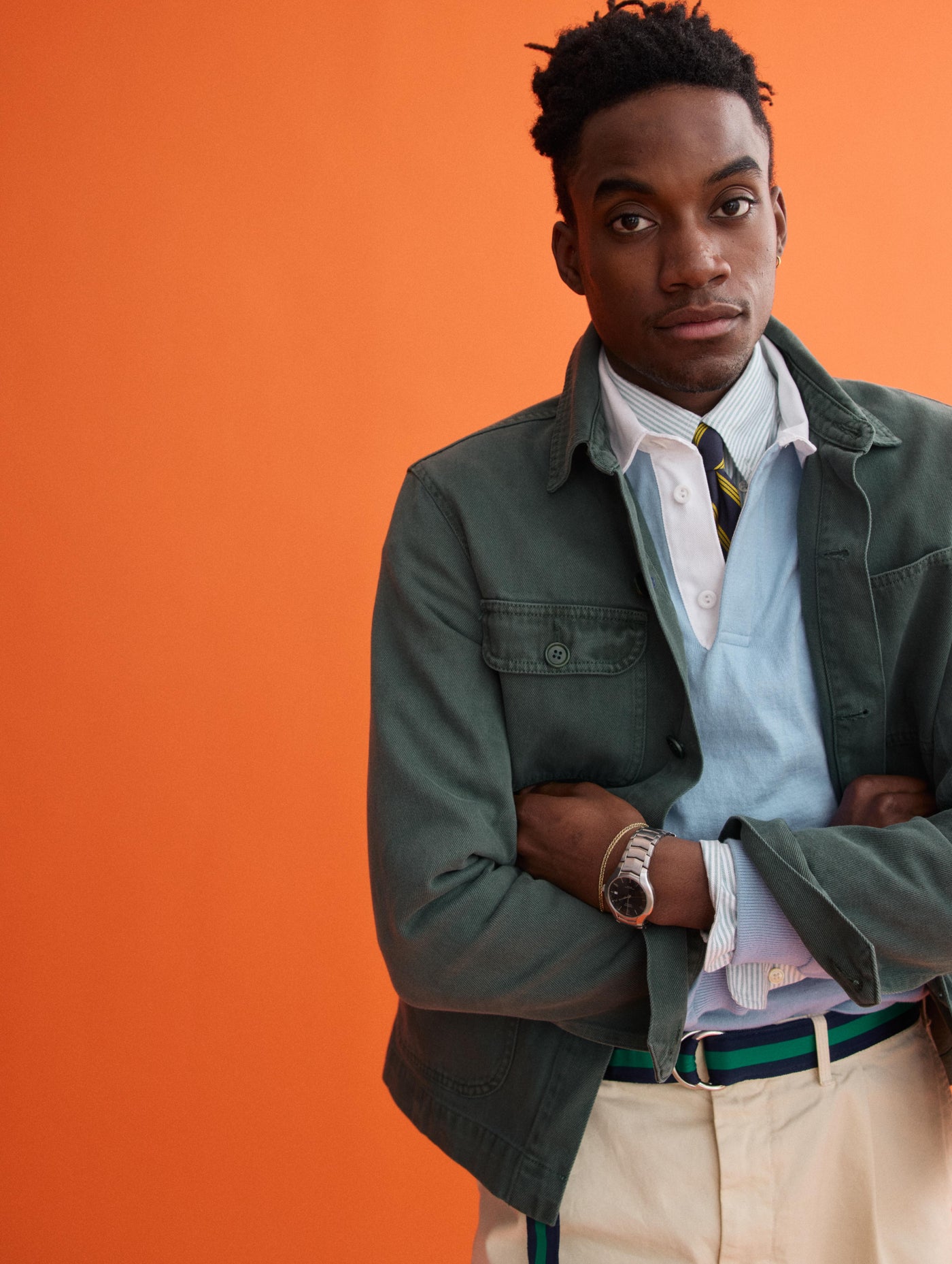 J.Press x Alex Mill D-Ring Belt