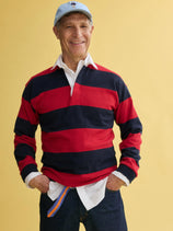 J.Press x Alex Mill Rugby Striped Shirt In Cotton