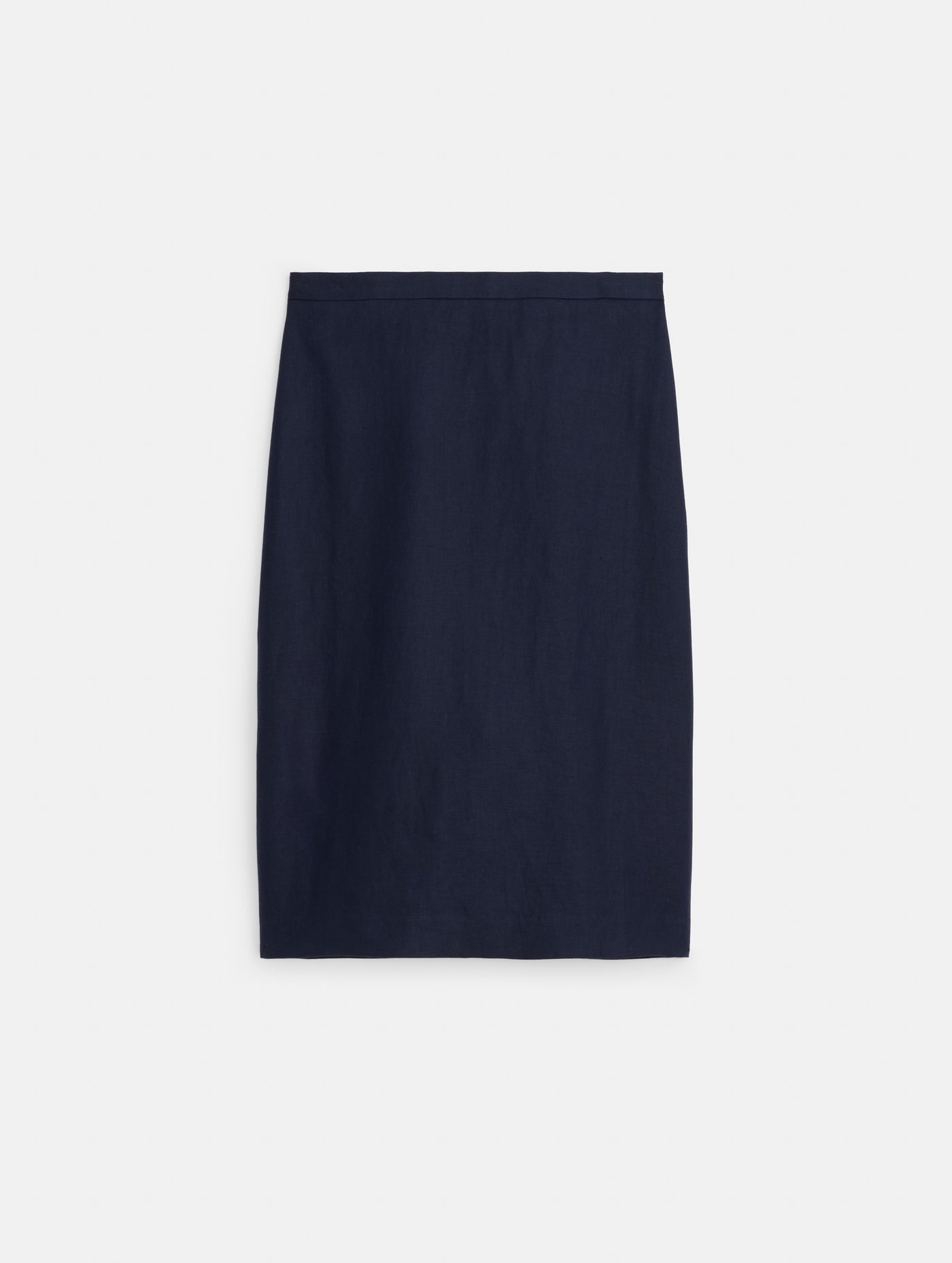Maya Pencil Skirt In Linen