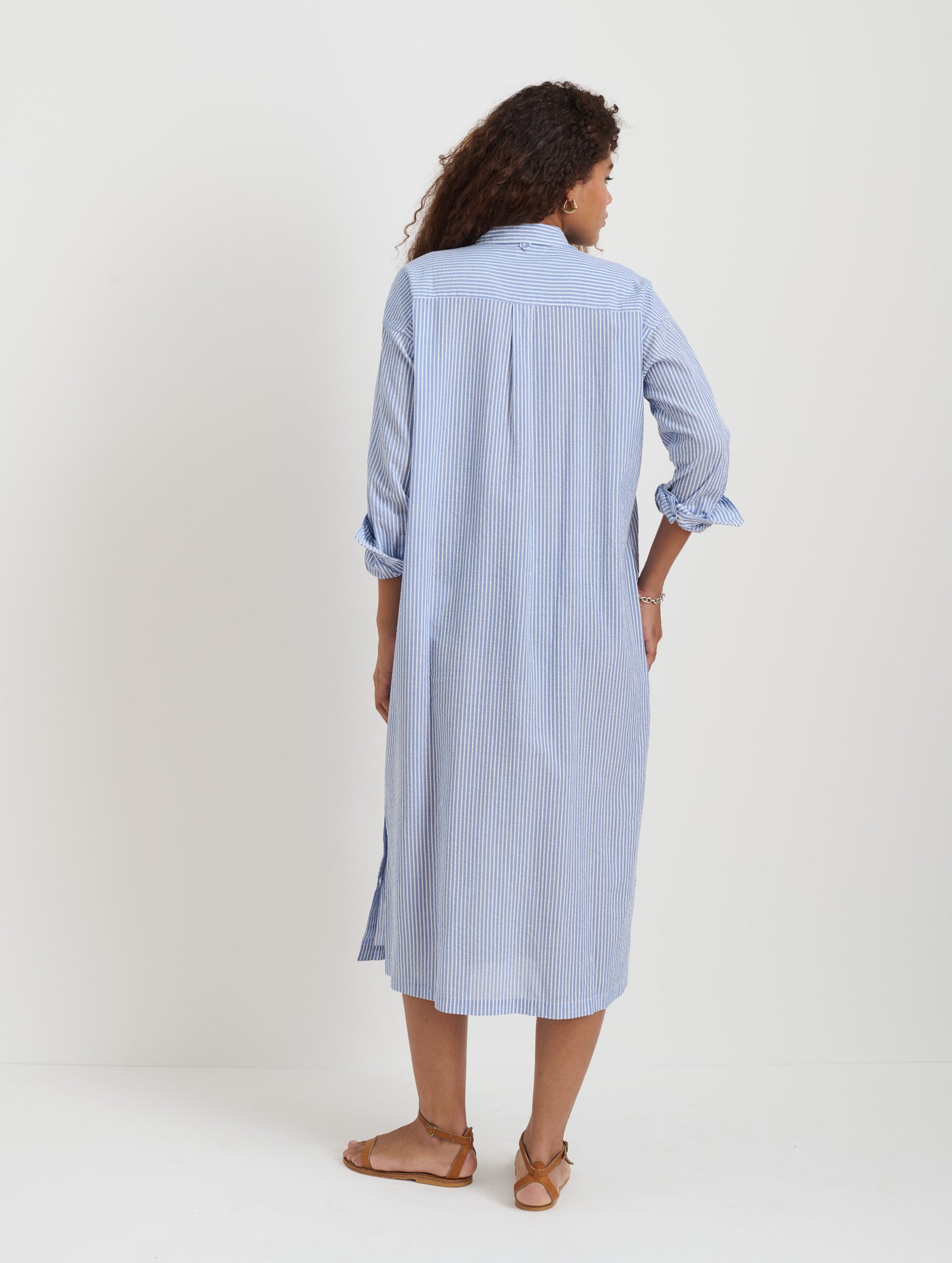 Kerry Shirtdress In Seersucker