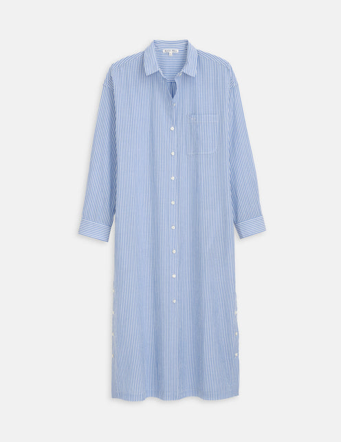 Kerry Shirtdress In Seersucker