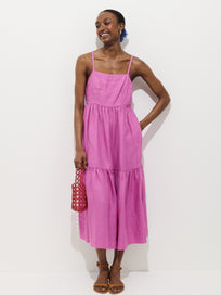 Clara Dress In Linen