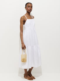 Clara Dress In Linen