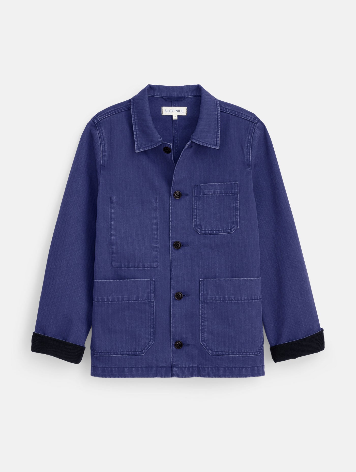 Britt Work Jacket In Herringbone