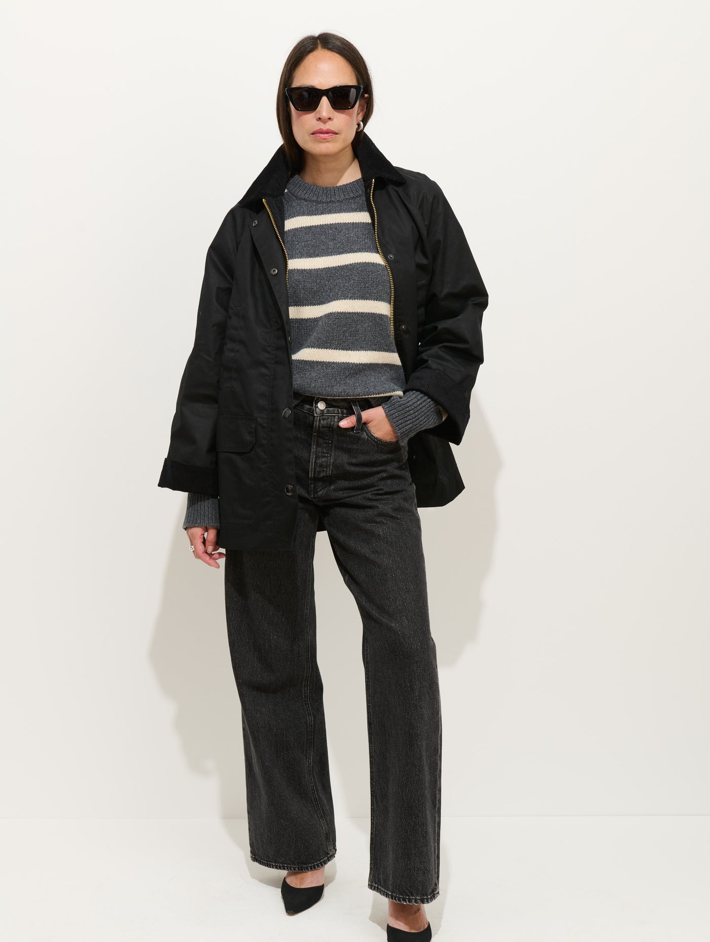 Chiltern Street Jacket In Waxed Cotton