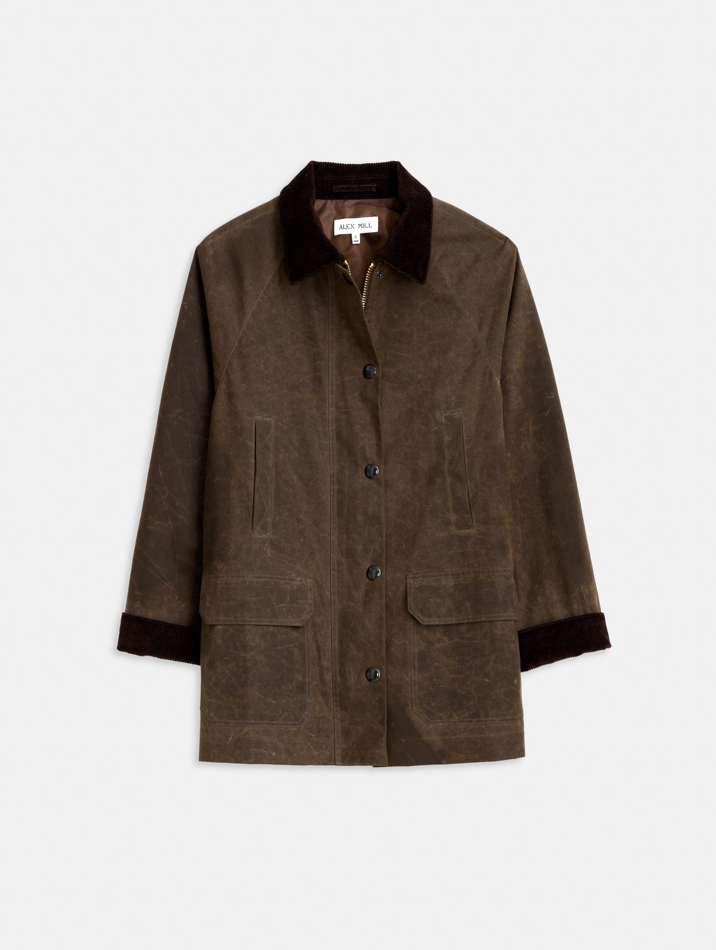 Chiltern Street Jacket In Waxed Cotton
