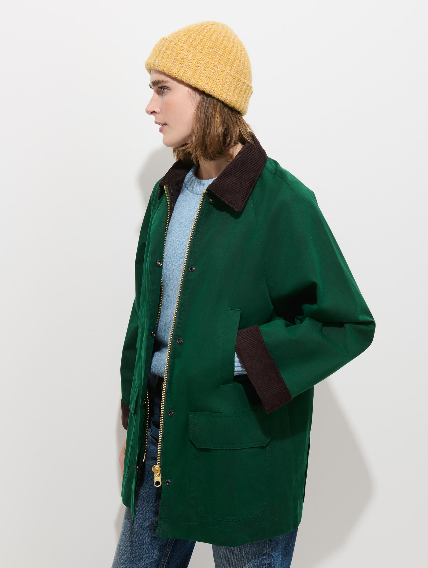 Chiltern Street Jacket In Waxed Cotton