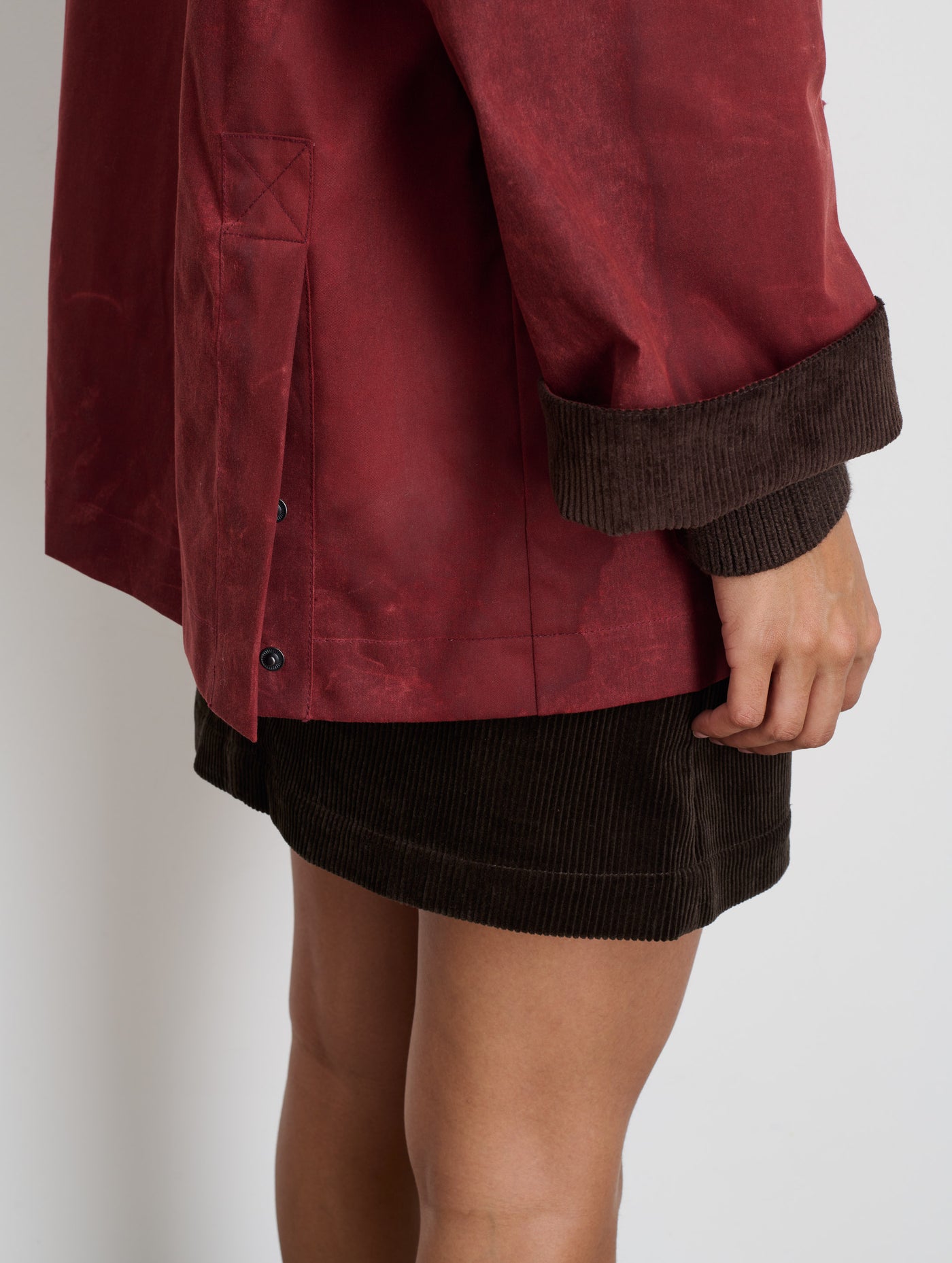 Chiltern Street Jacket In Waxed Cotton