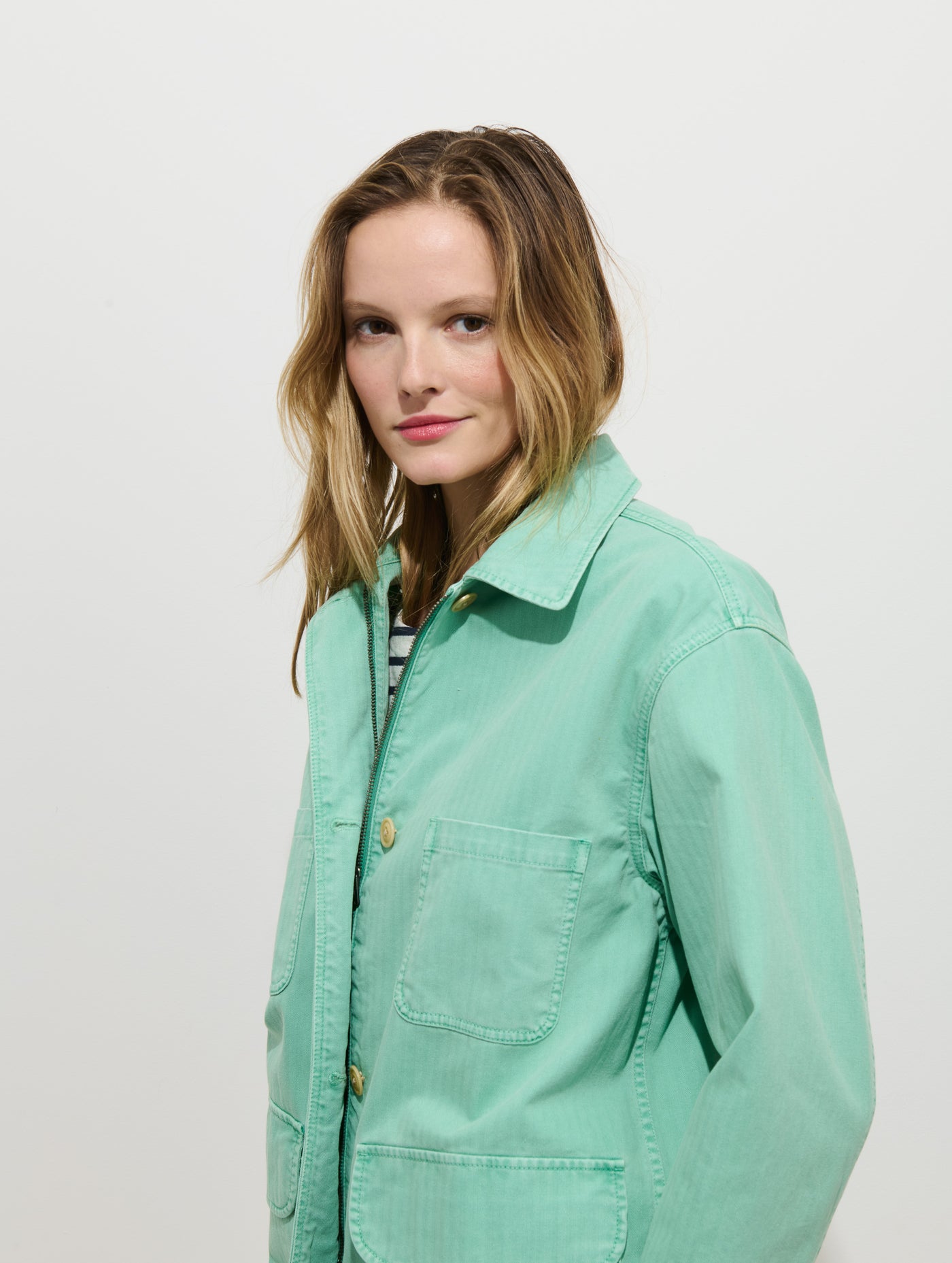 Painter Jacket In Herringbone
