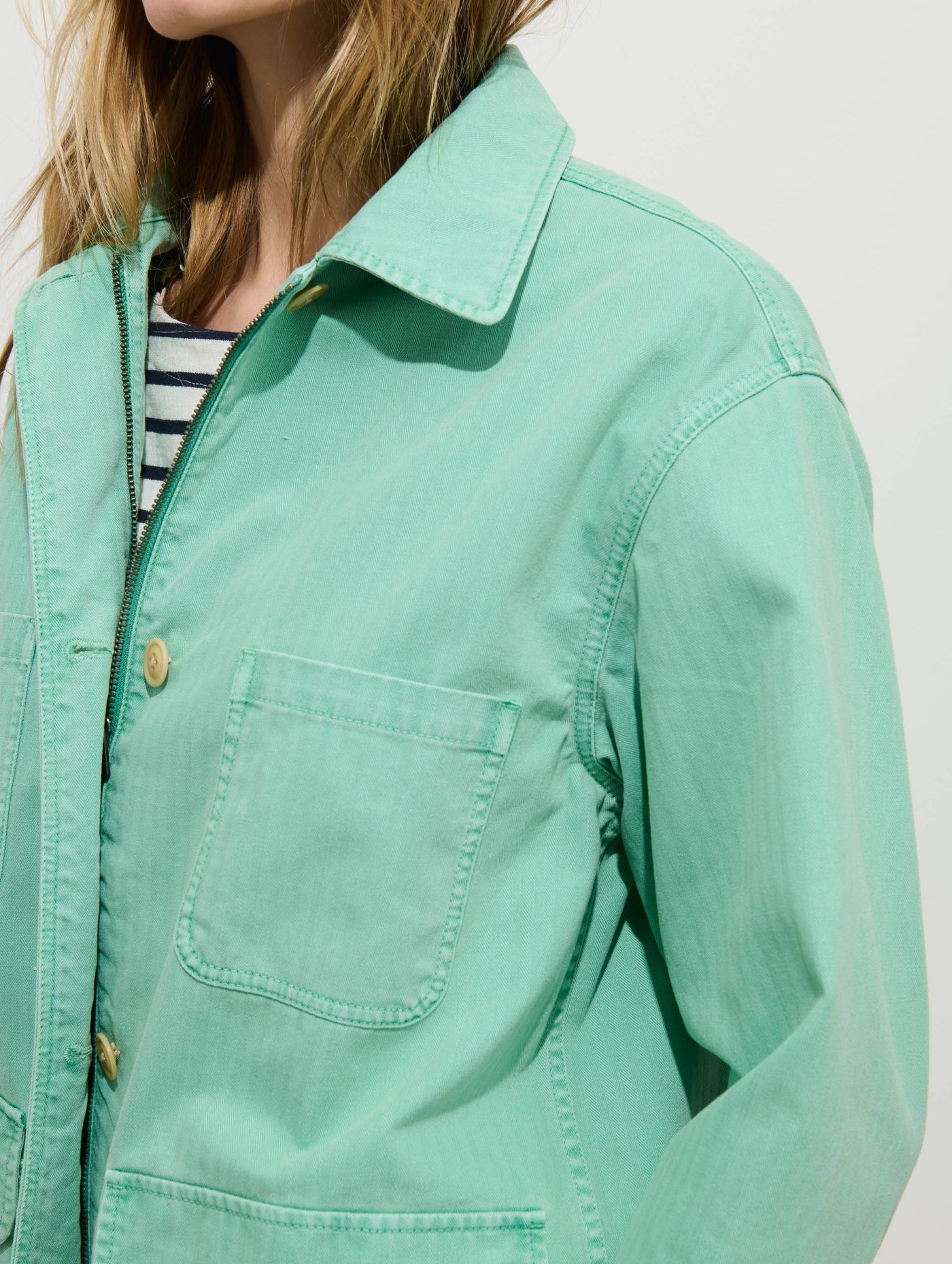 Painter Jacket In Herringbone