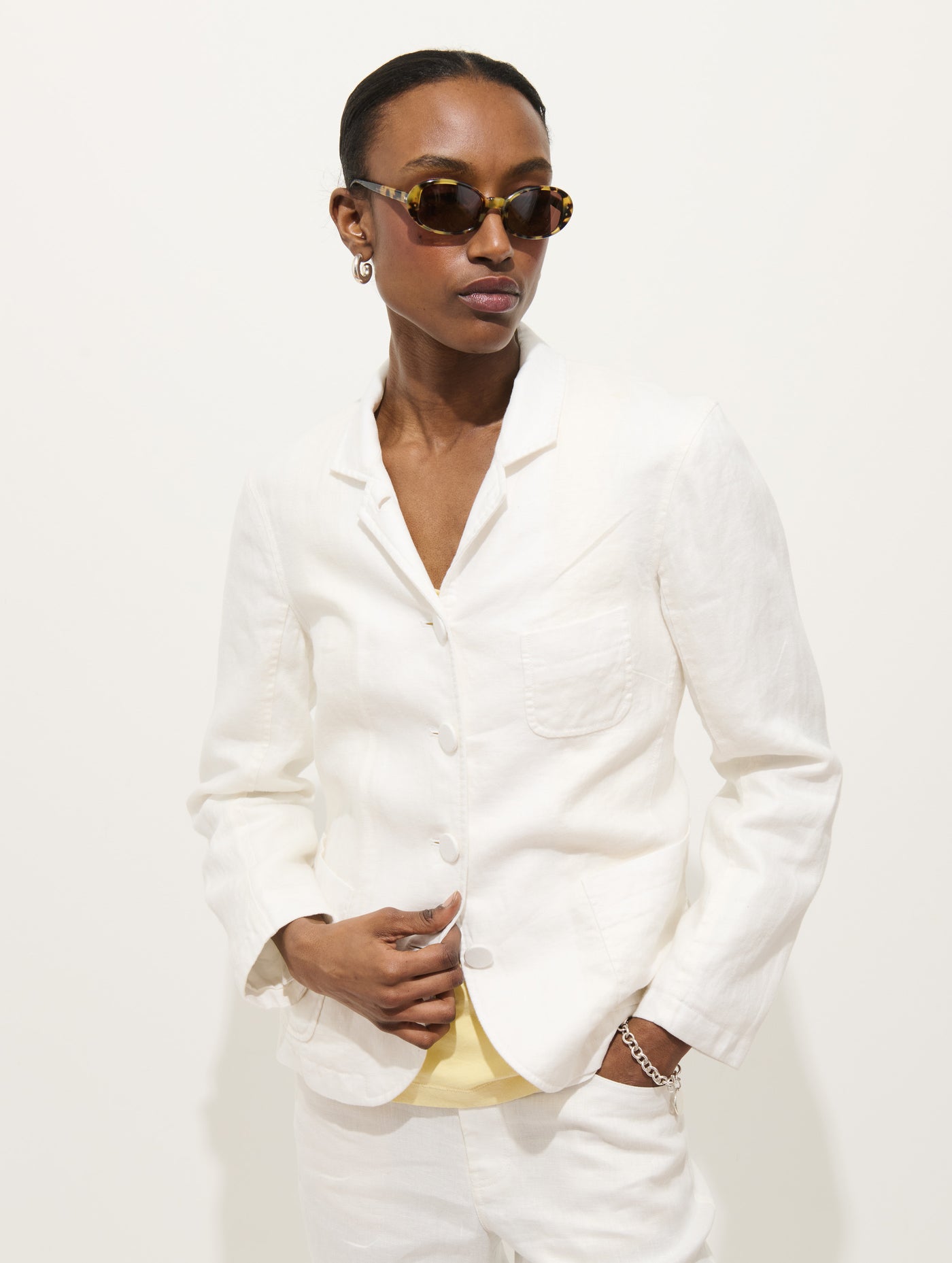 Lafayette Jacket In Linen