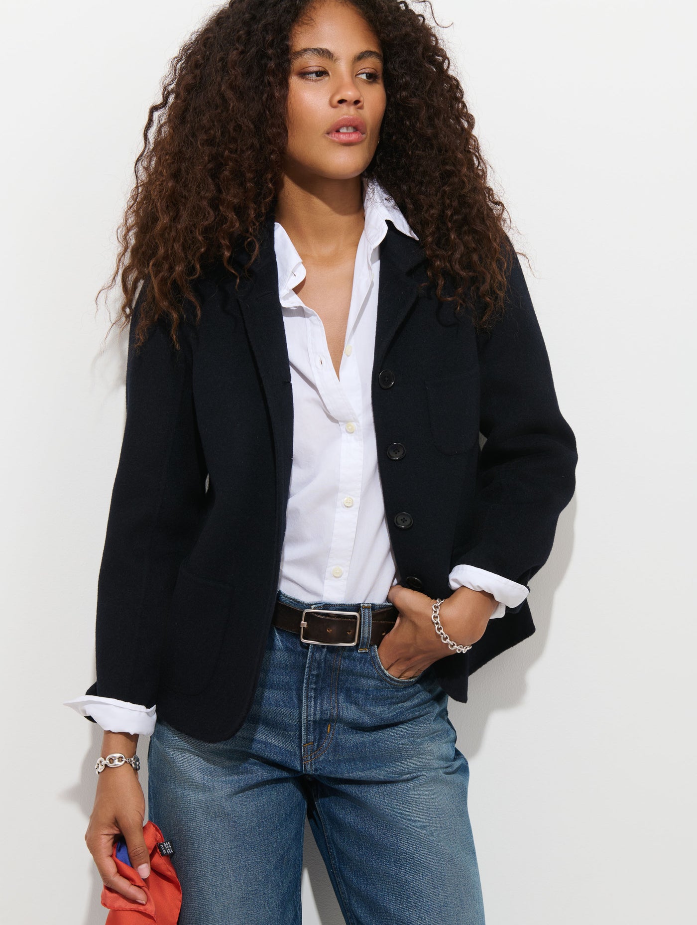 Lafayette Jacket in Double-Faced Wool
