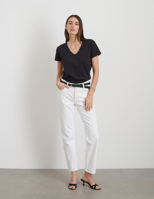 Jane Mid Rise Straight Jean