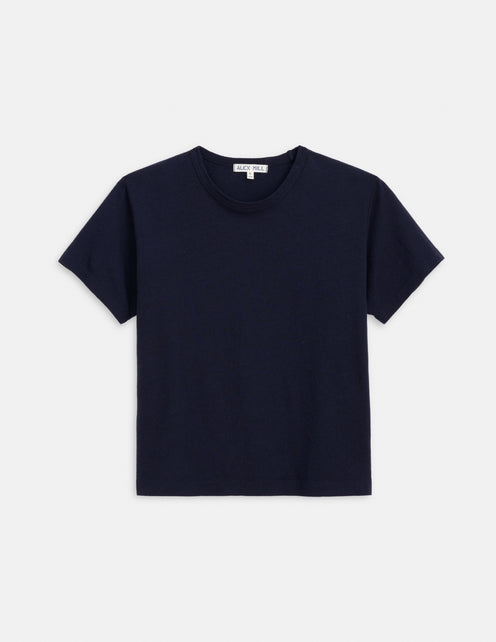 Garcon Tee In Linen Cotton